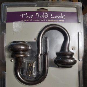 Bold Look Curtain/Drape Hold Back Arms